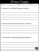 Vorschau - Arbeitsblätter - Windrichtungen – Leseverständnis Arbeitsblätter mit Lösungen - Seite 3