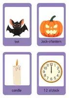 Vorschau - Bildkarten - Halloween flashcards - Seite 1