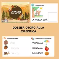 Vista previa - Hojas de trabajo - Dossier OTOÑO Aula Específica. - Portada