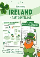 Vorschau - Arbeitsblätter - Revision - Ireland & Past Continuous (passend zu MORE! 4 Unit 1) - Deckblatt