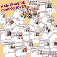 Vista previa - Unidades / Secuencias / Situaciones de Aprendizaje - HABLEMOS DE COMPOSITORES - Portada