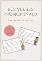 Vorschau - Aufgabenkarten - Verbes pronominaux - Journées des personnages - Deckblatt