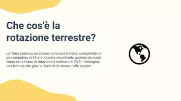 anteprima - Presentazioni / Lavagne - Illustrare come la rotazione determina l’alternanza giorno–notte pres - Pagina 2