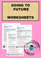Vorschau - Arbeitsblätter - Going to future - Worksheets - Deckblatt