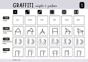 Vorschau - Spiele - KUNST: Würfelspiel Graffiti zeichnen - Seite 2