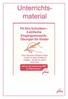 Vorschau - Spiele - Fingerübung zum Schreiben - Deckblatt