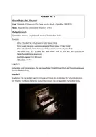 Vorschau - Klassenarbeiten - Klausur mit EWH Fabian und Das kunstseidene Mädchen - Deckblatt