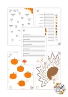 Voorbeeld - Schrijfbundel herfst - Pagina 2