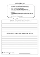 Vorschau - Arbeitsblätter - Nachdenkzettel - Reflexion bei störendem Verhalten und Regelverletzung - Deckblatt