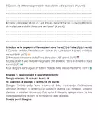 anteprima - Compiti in classe/Test - Rappresentare con un disegno l’inclinazione dell’asse terrestre e la formazione delle stagioni - Pagina 3