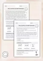 Vorschau - Stundenentwürfe - Herbstliche Alltagsgeschichten - Zweifach differenziertes Heft mit Lesetexten und Leseverständnisübungen - Seite 3