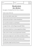 Vorschau - Arbeitsblätter - Sätze abschreiben zum Thema Herbst - Seite 2