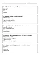 anteprima - Quiz - Predicato nominale vs predicato verbale - Pagina 3