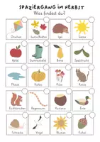Vorschau - Arbeitsblätter - Herbst Wortschatz Lernwörter Grundschule - Seite 2
