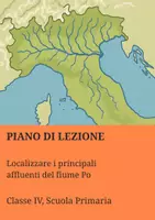 anteprima - Piani di lezione - Localizzare i principali affluenti del fiume Po - Pagina di copertina