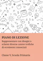 anteprima - Piani di lezione - Rappresentare con disegni o schemi diverse catene trofiche di ecosistemi conosciuti. - Pagina di copertina