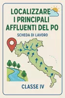 anteprima - Esercizi - Localizzare i principali affluenti del fiume Po - Pagina di copertina