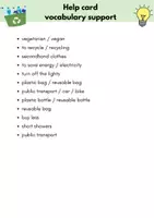 Vorschau - Stundenentwürfe - My green habits - Klimaschutz Englisch / speaking / Klasse 9 - 12 - Seite 3