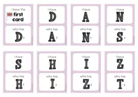 Vorschau - Spiele - Alphabet: I have Who has (Lesespiel) - Seite 3