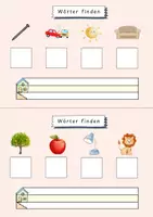 Vorschau - Anderer Materialtyp - Freiarbeit Deutsch: Anlauträtsel Klasse 1/2 - Seite 3