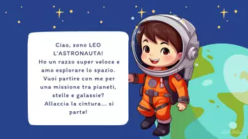 anteprima - Materiale di supporto/inclusione - LEO L'ASTRONAUTA E IL SISTEMA SOLARE - Pagina 1