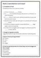 anteprima - Esercizi - Spiegare come la portata e il regime idrico influenzino le piene del Po - Pagina 1
