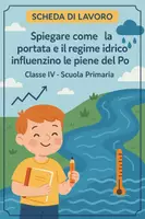 anteprima - Esercizi - Spiegare come la portata e il regime idrico influenzino le piene del Po - Pagina di copertina
