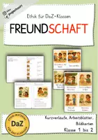 Vorschau - Stundenentwürfe - Ethik - Freundschaft -DaZ - Deckblatt