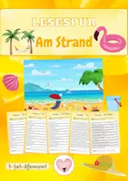 Vorschau - Arbeitsblätter - Lesespur - Am Strand - Deckblatt