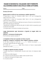 anteprima - Compiti in classe/Test - Raccolta di materiali: Comprendere i moti della Terra (esami) - Pagina 2