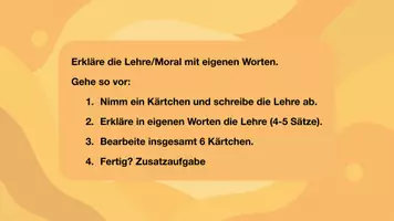 Vorschau - Arbeitsblätter - Die Lehre/Moral in der Fabel (Übung) - Seite 2