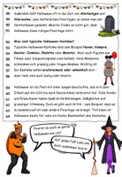 Vorschau - Text - Infotext / Sachlesetext "Halloween - Urpsrung, Bräuche und Kritik" Deutsch / DaZ / KBW #huhuhalloween - Seite 3