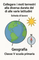 anteprima - Schede informative - Raccolta di materiali: Comprendere i moti della Terra (schede di lavoro) - Pagina 1