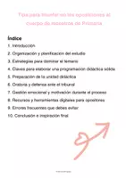 Vista previa - Para docentes: organización, planificación y formación - Tips para superar las Oposiciones - página 1