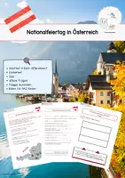 Vorschau - Arbeitsblätter - Österreichischer Nationalfeiertag - Deckblatt