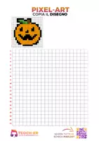 anteprima - Esercizi - Pixel Art - Halloween - Pagina 1