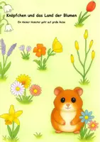 Vorschau - Arbeitsblätter - Knöpfchen und das Land der Blumen - Deckblatt