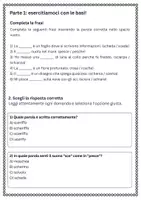 anteprima - Esercizi - Parole con sche vs parole con sce: esercizi - Pagina 1