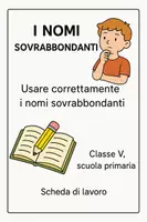 anteprima - Esercizi - Usare correttamente i nomi sovrabbondanti: esercizi - Pagina di copertina