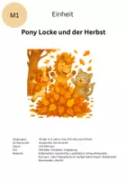 Vorschau - Anderer Materialtyp - Pony Locke und der Herbst (Ponykindergarten, Herbst, Natur) - Deckblatt