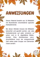 Vorschau - Arbeitsblätter - Herbstzählung - Seite 1