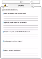 Vorschau - Arbeitsblätter - Shehnai Musik Lesetext mit Richtig Falsch Multiple Choice und Offenen Fragen - Seite 3