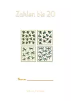 Vorschau - Arbeitsblätter - Dossier Zahlen bis 20 - Deckblatt