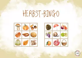 Vorschau - Spiele - Herbst-Bingo - Deckblatt