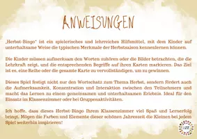 Vorschau - Spiele - Herbst-Bingo - Seite 1