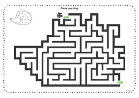 Vorschau - Arbeitsblätter - 🦔 Igel Graphomotorik Herbst Zahlen verbinden Aufgabenheft - Seite 3