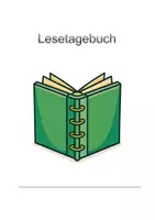 Vorschau - Anderer Materialtyp - Lesetagebuch - zu jedem beliebigen Buch einsetzbar - Seite 3