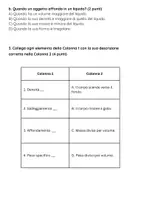 anteprima - Compiti in classe/Test - Esame: densità e galleggiabilità dei corpi - Pagina 2