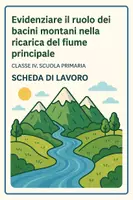anteprima - Esercizi - Evidenziare il ruolo dei bacini montani nella ricarica del fiume principale - Pagina di copertina