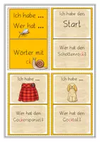 Vorschau - Stationenlernen - Ich habe wer hat Wörter mit ck und k - Seite 3